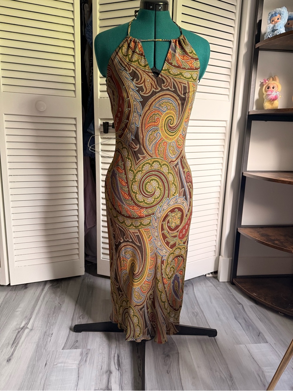 Vintage tessuto dress size s